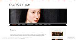 Desktop Screenshot of fabricefitch.com