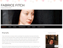 Tablet Screenshot of fabricefitch.com